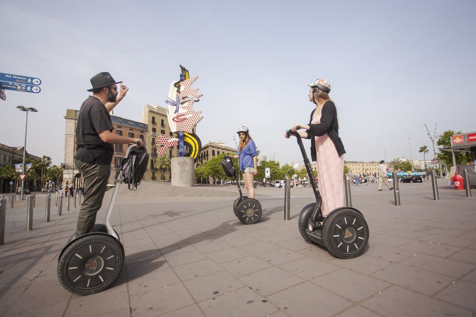 ❤️Welcome to Barcelona❤️ Segway Tour - Gothic Quarter to El Cap de Barcelona and Columbus Monument: Medieval Streets to Iconic Views