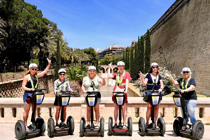 2 Hour Deluxe Segway Tour of Palma - Rolling into Palma’s center from Carrer del Palau Reial