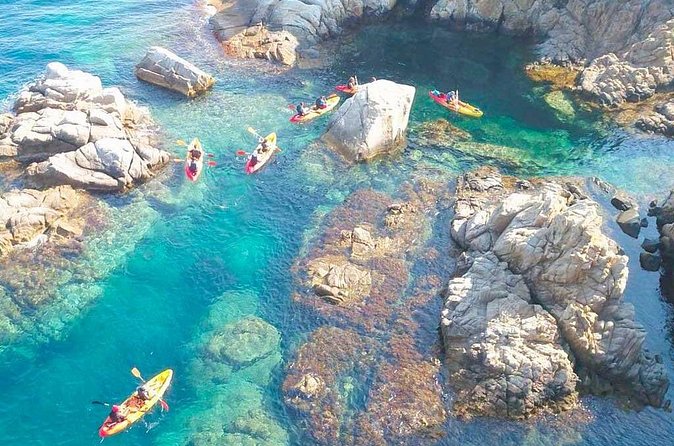 2h Guided Kayak Tour on the Costa Brava - Playa Cala Sa Boadella: the first cove stop worth the paddle