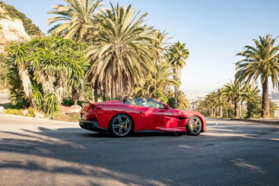 40-minute Barcelona Old Urban F1 Circuit Supercar Tour - Choosing your supercar: Ferrari Roma Spider, Portofino, or Lamborghini/Porsche options