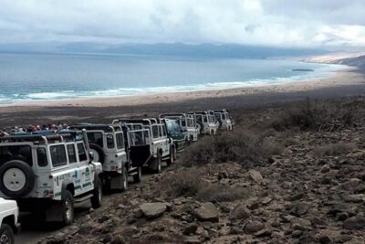 4x4 Jeep Safari Tour in Cofete Beach - The 4x4 drive: fun for most, uncomfortable for a few