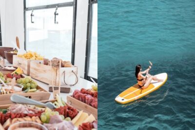 5 Hour Adults Ibiza Boat Trip + lunch, 6 drinks, SUP Boards & DJ - Cala Bassa caves: a quick look inside if the sea cooperates