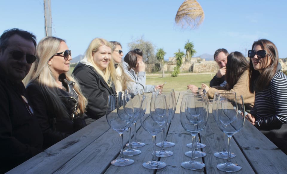 Alcúdia/Can Picafort: Guided Vineyard Visit and Wine Tasting - The five-wine tasting: how the pairing helps you learn
