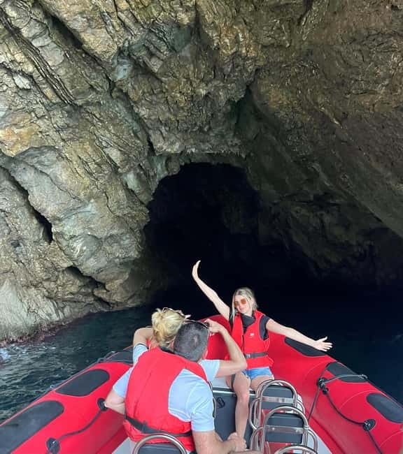 Alcudia: Sightseeing, Sea Caves & Snorkel Speedboat Tour - Coll Baix swim-and-snorkel stop: your first real water break