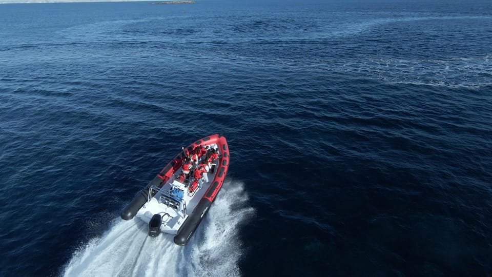 Alcudia: Sightseeing, Sea Caves & Snorkel Speedboat Tour - Ses Caletes: the longer swim window and the quiet cove feel