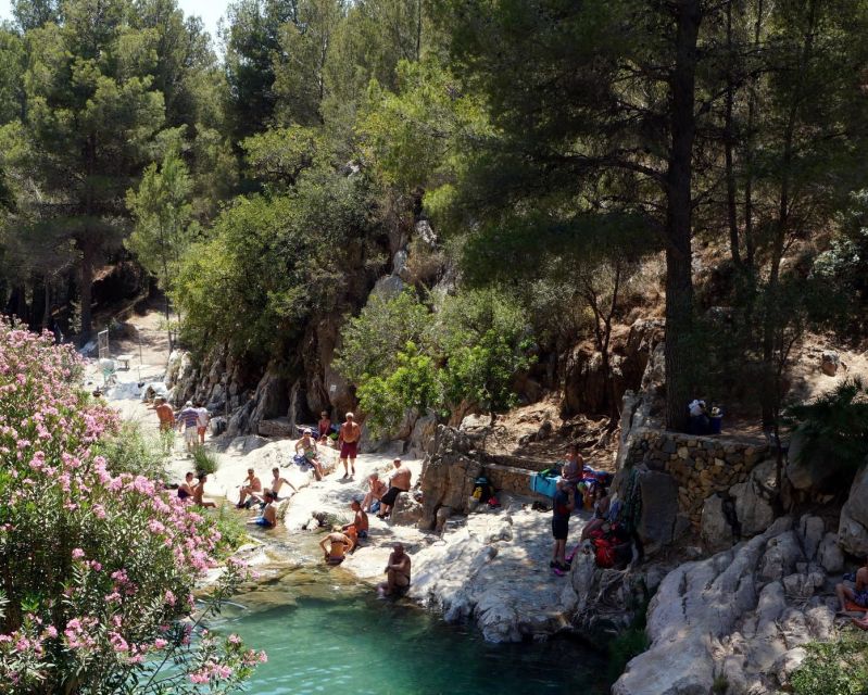 Algar Waterfalls Coach Trip - From Albir & Benidorm - Where to eat and what not to bring into the falls