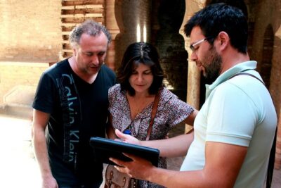 Alhambra and Nasrid Palaces Private Sensory Tour - Meeting point and timing: slots, mobile tickets, and Trust changes