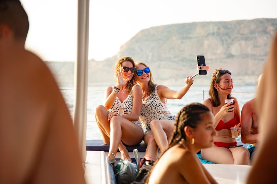 Alicante: 2-Hour Late Afternoon Catamaran Cruise - The anchored swim stop: masks, fins, and a proper reason to get in