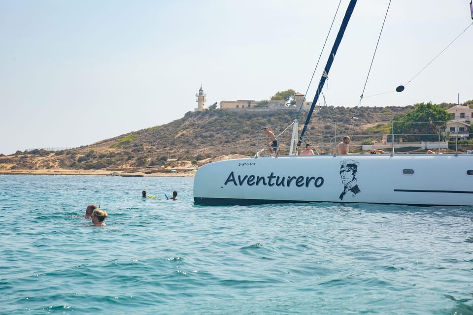 Alicante: Afternoon Cruise with Appetizer and Live Music - The ride out past Santa Barbara Castle: getting your bearings fast