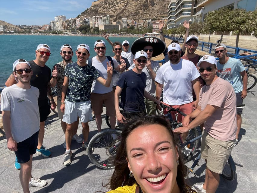Alicante: City and Beach Bike Tour - Surprise Tastings: Wine, Chocolate, Cheese, and Sweet Bites