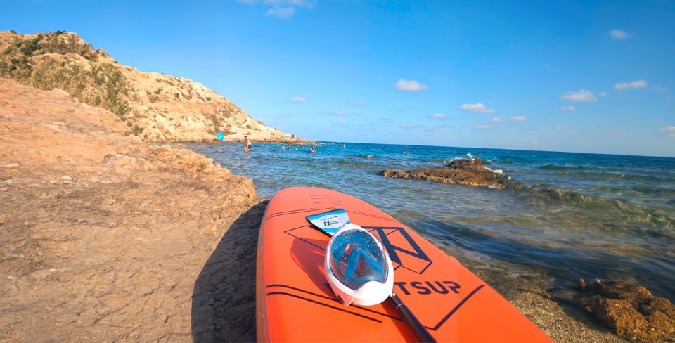 Alicante: E-Bike, Snorkeling and Paddle Surf Tour - Snorkeling for Real: What You’ll Experience in a Chosen Cove