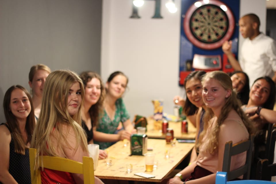 Alicante: Guided Pub Crawl with Shots and Beer - Stop 1: free beer or sangria and a quick social start