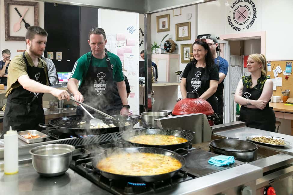 Alicante: Paella & Sangria Class with Tapas and Market Visit - Central Market Meet-Up and Ingredient Shopping for Alicante Paella