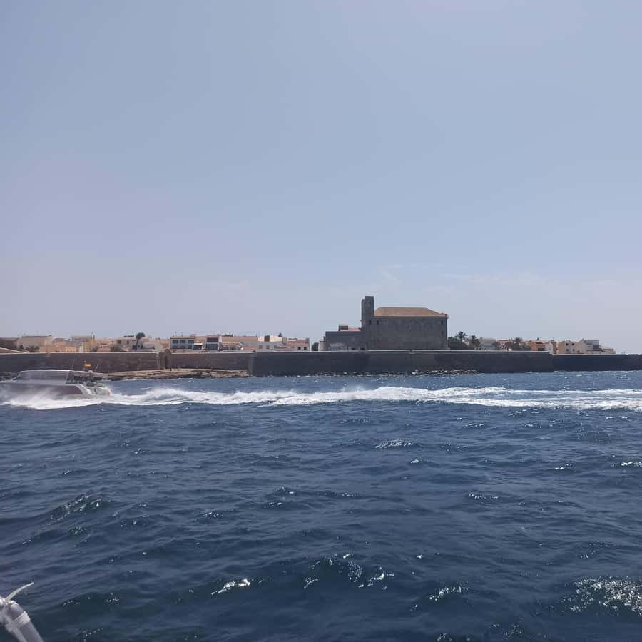 Alicante/Torrevieja: Excursion to Tabarca by ferry, Santa Pola, and Laguna Rosa - Laguna Rosa in Torrevieja: salt mountains, pink water, and good photo odds