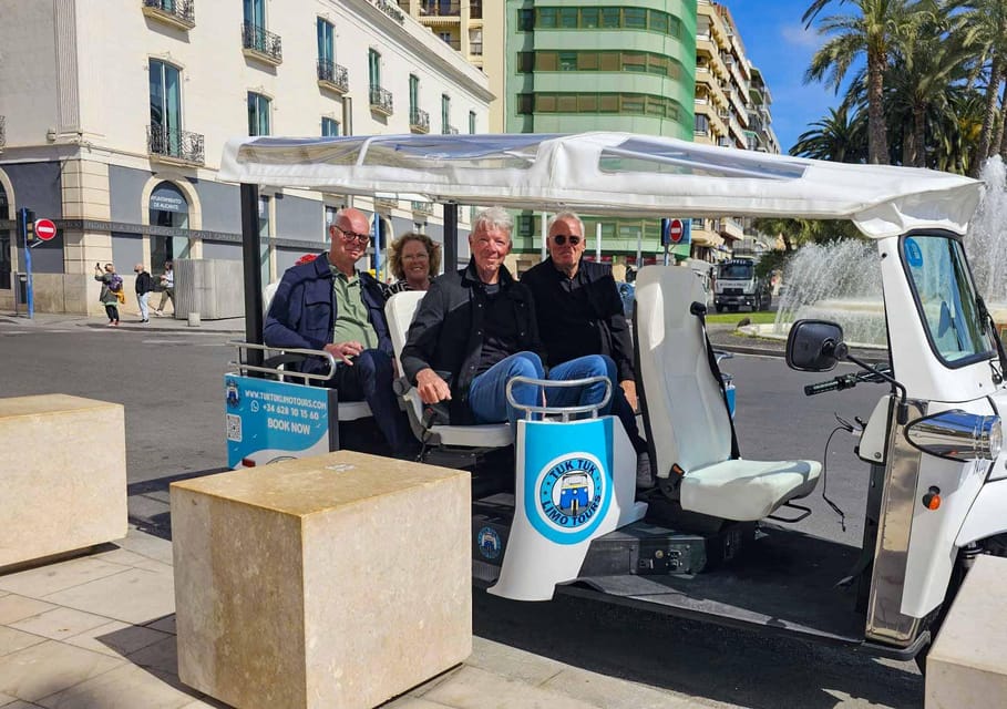 Alicante Tuk Tuk Overview Tour - Playa San Juan Photo Stop and MARQ’s Museum Break