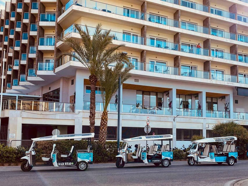 Alicante Tuk Tuk Overview Tour - Plaza d’Espanya, Luceros, and Calvo Sotelo: City Life in Short Bursts
