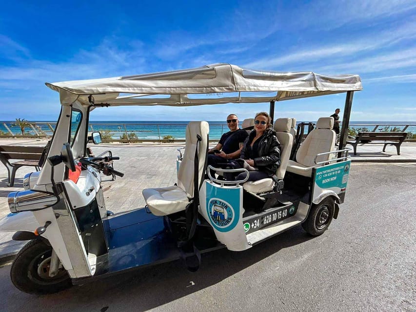Alicante Tuk Tuk Overview Tour - Paseo Marítimo and Playa del Bol: Coastal Views and Easy Photos