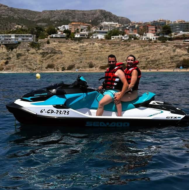 Altea: 60-minute jet ski tour with no license required - Portet Marina meeting point: how to start without stress