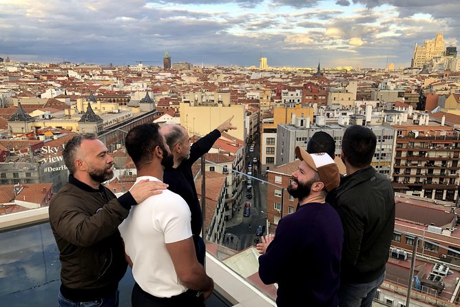Architecture tour Gran Vía from its best rooftops 20thC - Stop 5: Plaza de España rooftop finish + optional RIU terrace time
