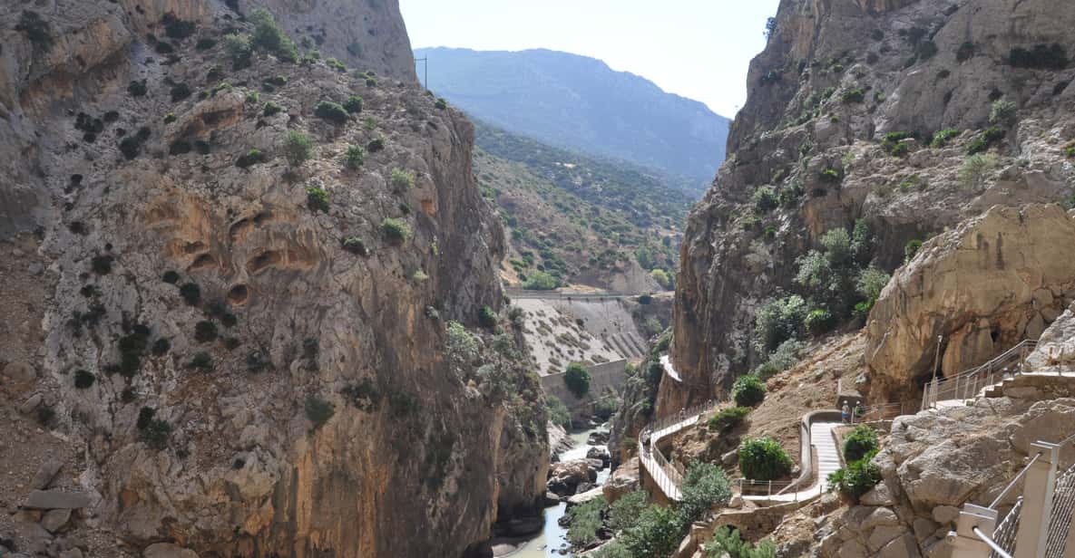 Ardales: Caminito del Rey & El Gaitanejo Guided Walking Tour - El Gaitanejo: canyon scale, turquoise views, and a suspension bridge moment
