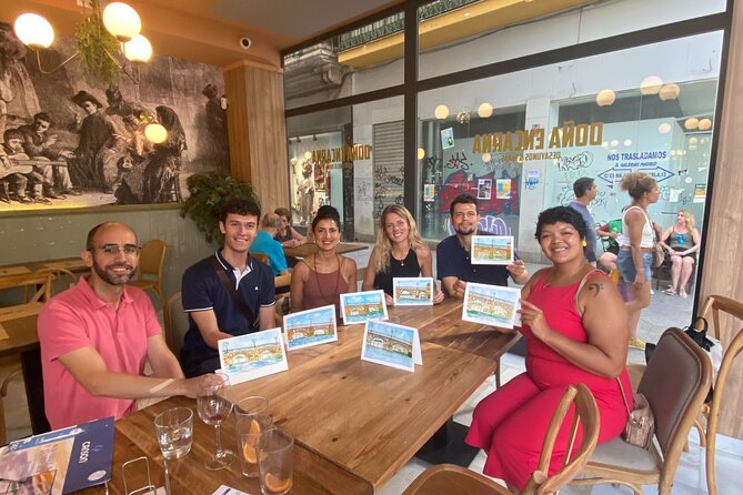 Art and Wine in Sevilla - Your instructor (often Vicky) and the beginner-proof teaching style