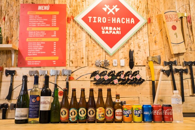 Axe Throwing 1 hour session - The drink service: why it changes the vibe