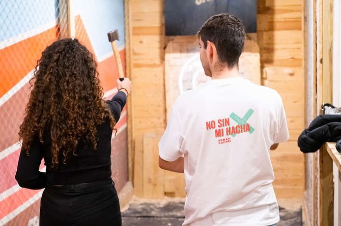 Axe Throwing 1 hour session - Price and value: is $21.78 worth it in Madrid?