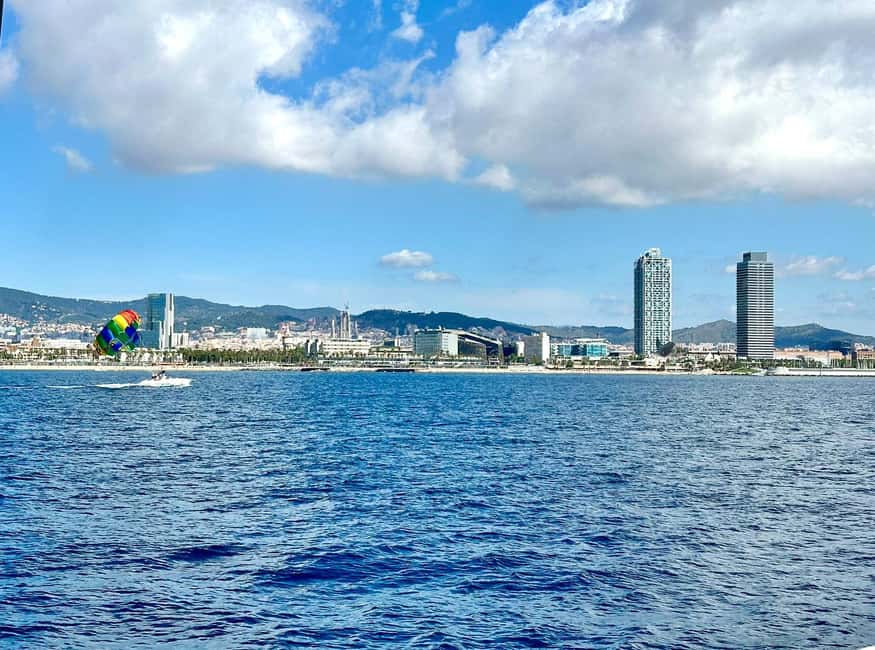 Barcelona Badalona : Sailboat Tour, Snacks, Drinks, Swimming - SUP and deck time: choosing your comfort level on the water