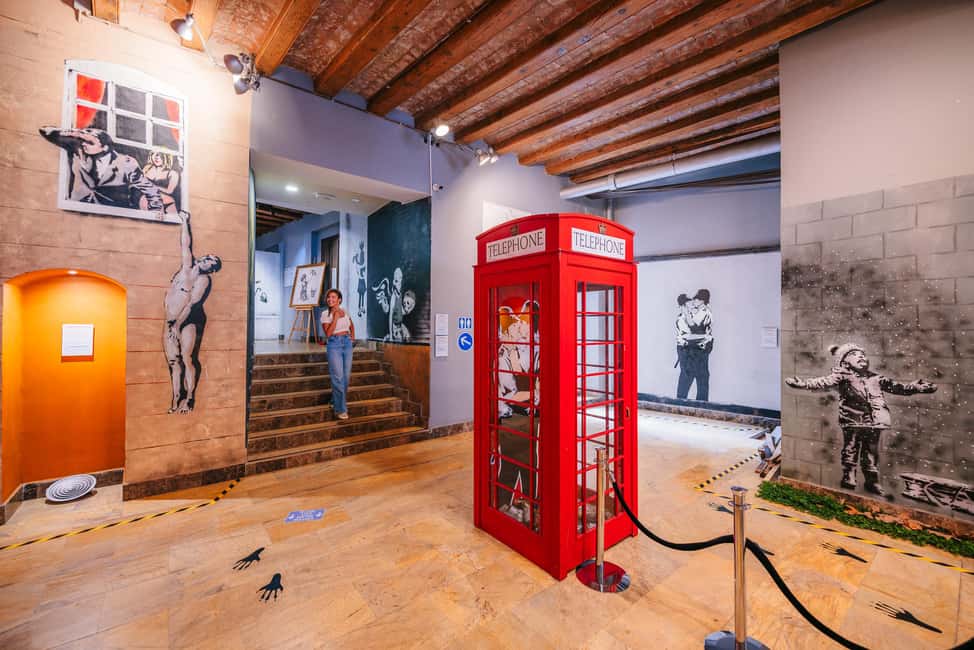 Barcelona: Banksy Museum, Permanent Exhibition Ticket - The themes: human rights, climate, tech, and the politics of everyday life
