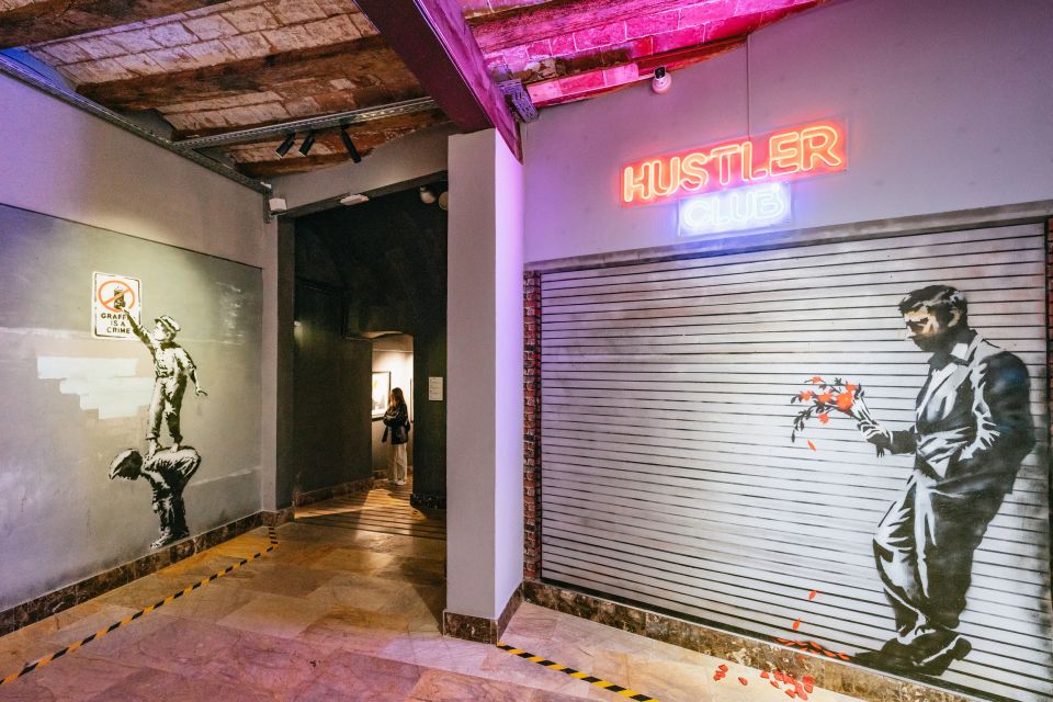 Barcelona: Banksy Museum, Permanent Exhibition Ticket - Multimedia touches that keep it from feeling static