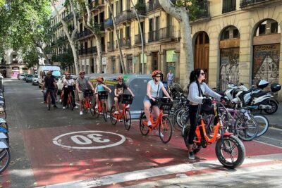 Barcelona Bike City Tours from Sagrada to the Sea with a Local - Meeting point, group size, and what the ride setup means