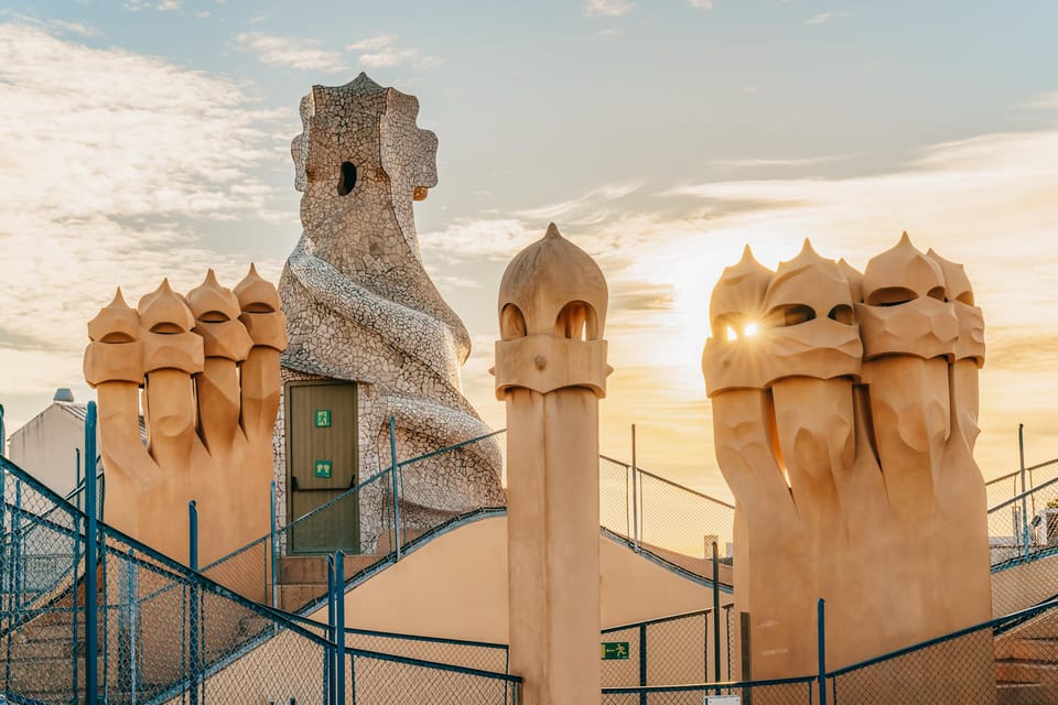Barcelona: Casa Milà Early-Morning Access Guided Tour - Warrior Rooftop, Whale Attic, and the Gaudí Exhibition