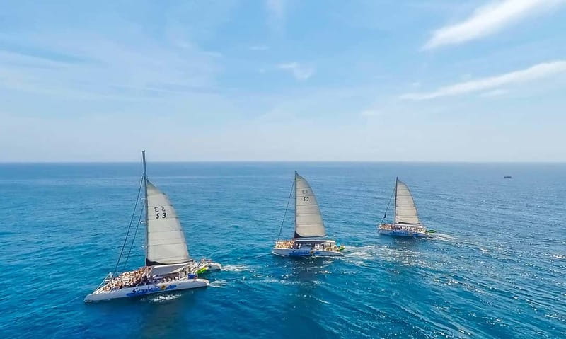 Barcelona: Catamaran Party Cruise with BBQ Meal - Key points before you go