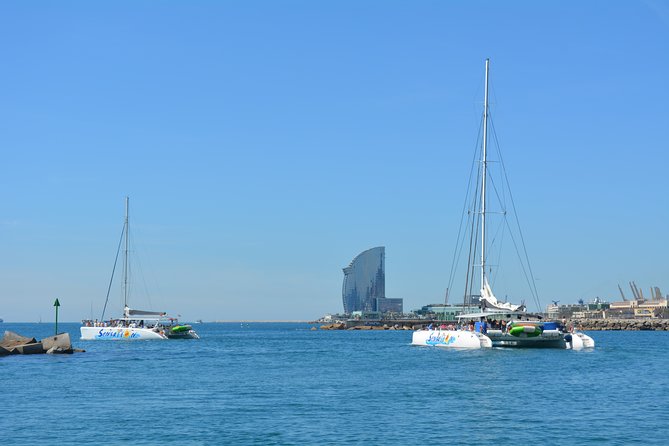 Barcelona Catamaran Party Tour For Young People - Price and value around $60: drinks, burger, and what’s actually included