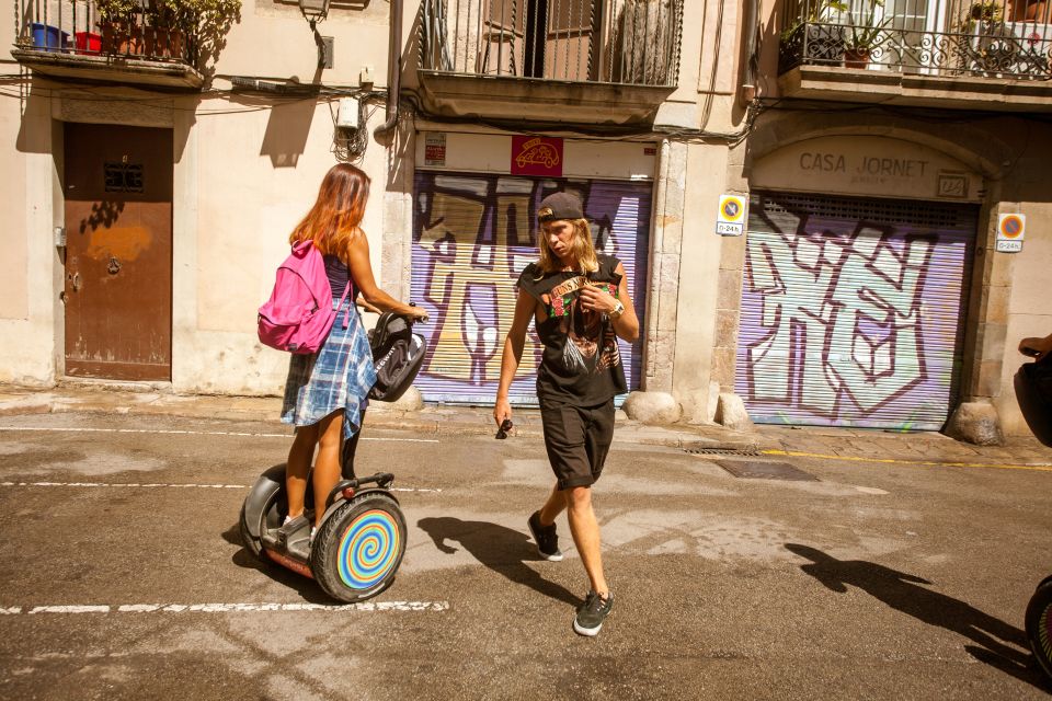 Barcelona: City Highlights Guided Segway Tour - Plaça dels Traginers safety briefing: your warm-up is part of the experience