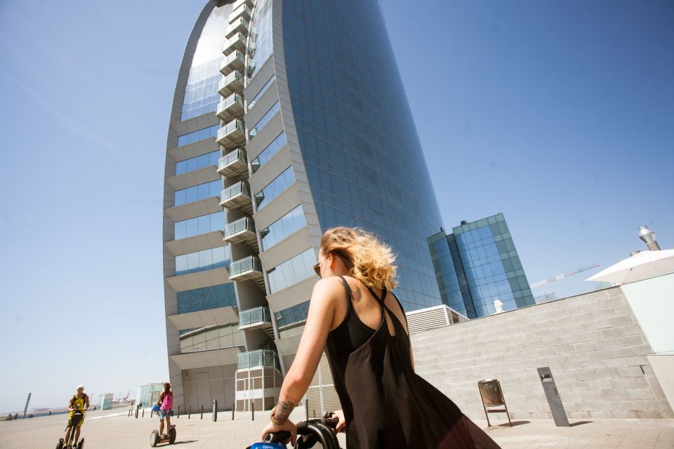 Barcelona: City Highlights Guided Segway Tour - Columbus Monument and Las Ramblas area: a landmark pause