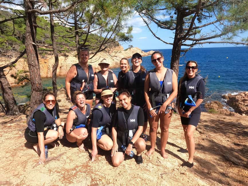Barcelona: Costa Brava Kayaking & Snorkeling Tour with Lunch - The 3-hour kayak along Costa Brava: what the pace feels like