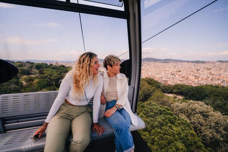 Barcelona: E-Bike Tour with Montjuic Cable Car & Boat Ride - Cycling to the Coast: Beach Time and the Return Toward the Old City