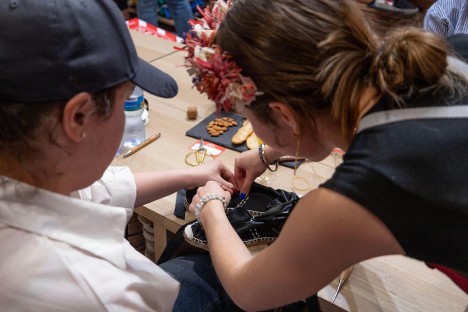 Barcelona: Espadrilles Shoe-Making Workshop - The lacing lesson: the small skill that changes comfort