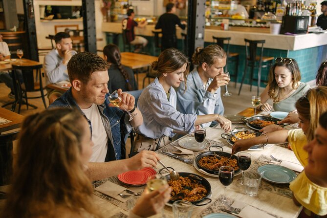 Barcelona: Guided Food Walking Tour with Tapas and Wine - Carrer de la Mercè: the 1945 bodega and the sailors’ table vibe