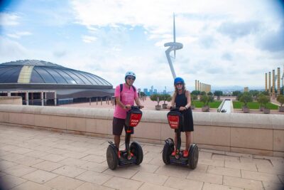 Barcelona Guided Tour on Segway - Entering Segway mode: Roman Wall area training and safety basics