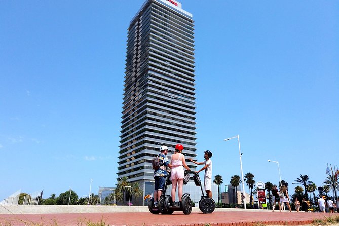 Barcelona Guided Tour on Segway - Historic walls and oddball art stops: Muralla de Mar and David and Goliath