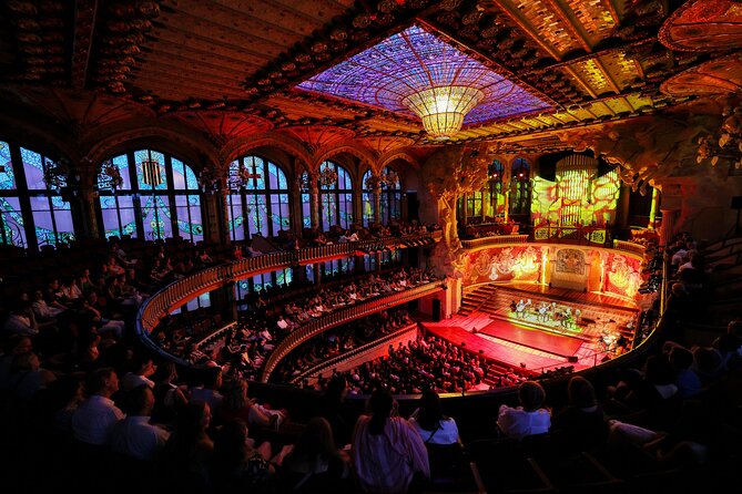 Barcelona Guitar Trio & Dance at the Palau de la Musica - Your seats and the no-photos rule