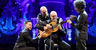 Barcelona: Guitar Trio & Dance @ Palau de la Música - Meet the performers: three guitars, two dancers, one tight rhythm section