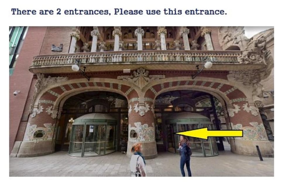 Barcelona: Guitar Trio & Dance @ Palau de la Música - Timing and your pre-show plan inside the UNESCO hall