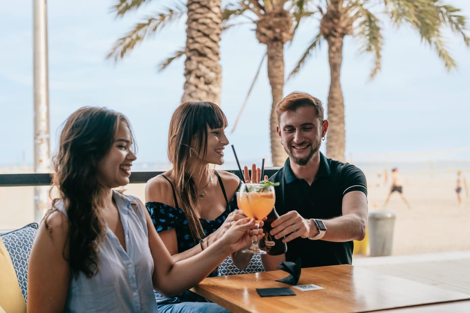 Barcelona: Icebar experience, located at the beach !! - Icebarcelona on Barceloneta Beach: the setting you can’t beat