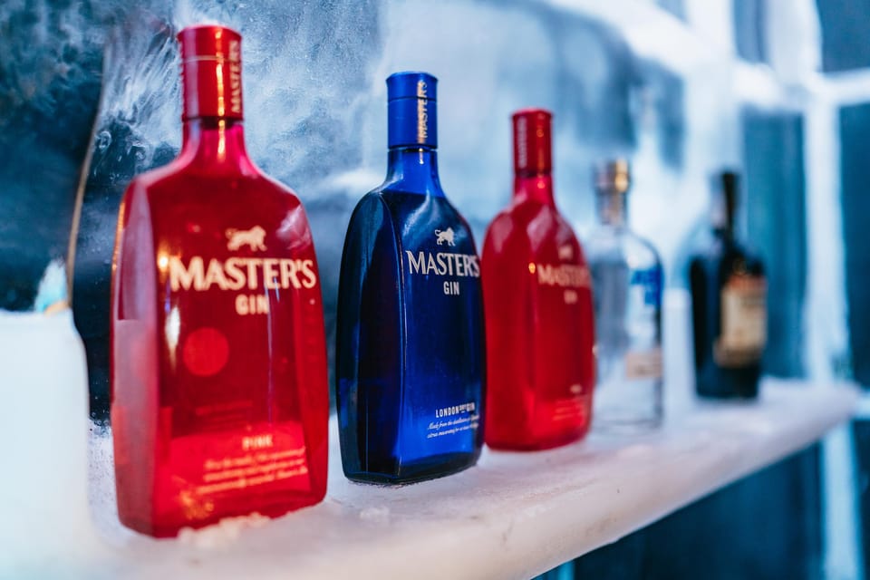 Barcelona: Icebar experience, located at the beach !! - The drink part: ice glasses, cocktail strength, and real value