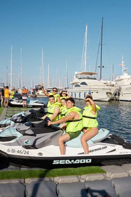 Barcelona: Jet ski rental without a license - Why a no-license jet ski ride feels different in Barcelona