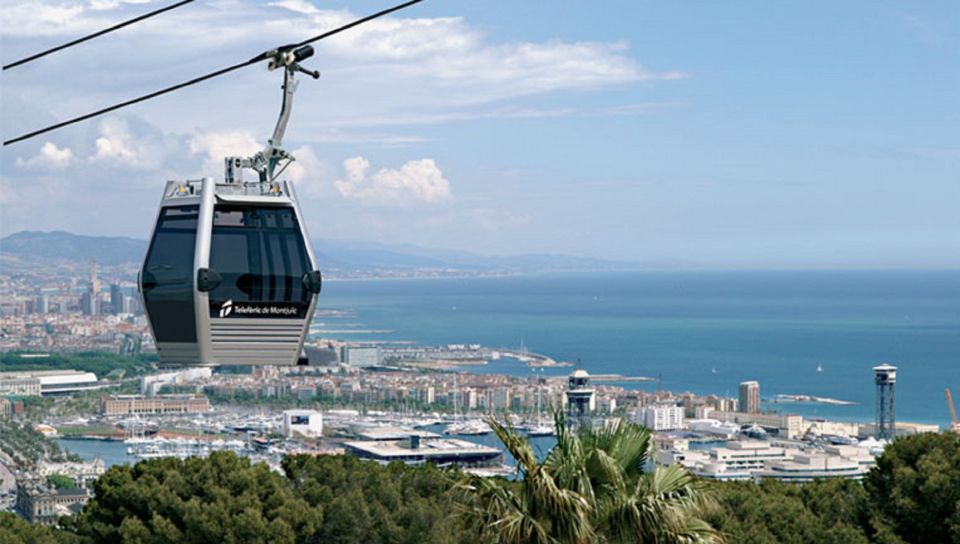 Barcelona: Montjuïc Cable Car Ticket with Audio Guide - Getting to the telefèric de montjuïc: no meeting point, just start