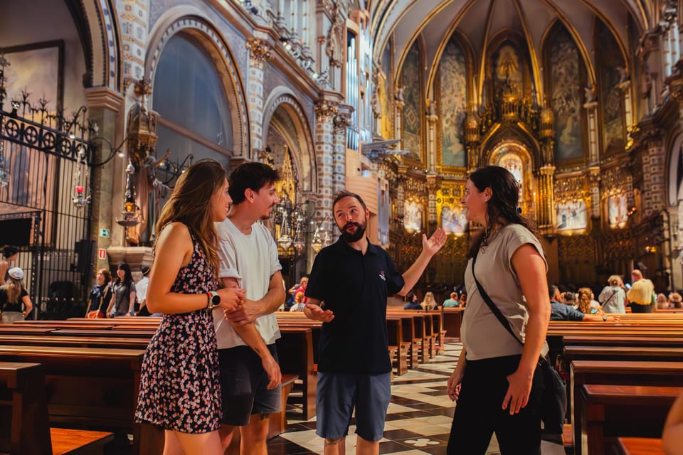 Barcelona: Montserrat with Winery, Lunch, and Train Options - Entering Montserrat Abbey: Skip-the-Line Basilica Access and the Black Madonna Focus